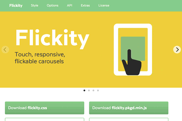 Flickityイメージ