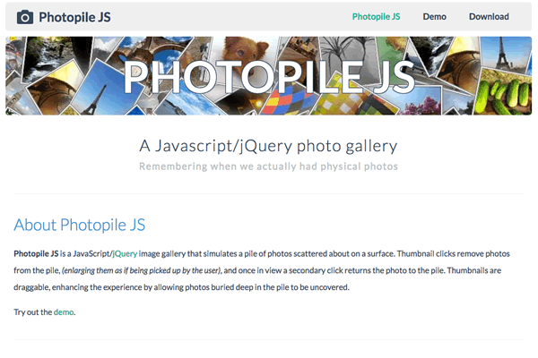 Photopile JSサイトイメージ